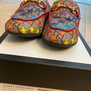 Gucci GG Star Print Slipper Size 27